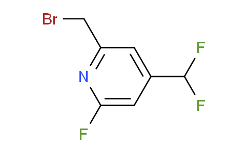 2-(Bromomethyl)-4-(difluoromethyl)-6-fluoropyridine