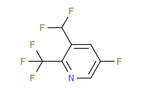 3-(Difluoromethyl)-5-fluoro-2-(trifluoromethyl)pyridine