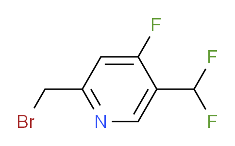 2-(Bromomethyl)-5-(difluoromethyl)-4-fluoropyridine