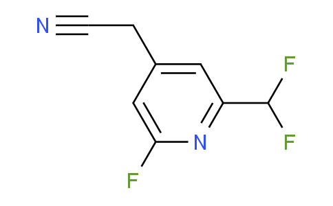 AM82223 | 1805315-28-9 | 2-(Difluoromethyl)-6-fluoropyridine-4-acetonitrile