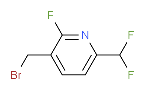 AM82229 | 1805305-54-7 | 3-(Bromomethyl)-6-(difluoromethyl)-2-fluoropyridine