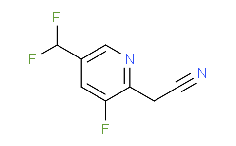 AM82231 | 1805306-08-4 | 5-(Difluoromethyl)-3-fluoropyridine-2-acetonitrile