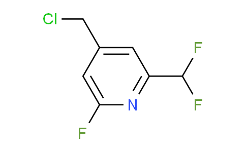 AM82246 | 1805305-66-1 | 4-(Chloromethyl)-2-(difluoromethyl)-6-fluoropyridine