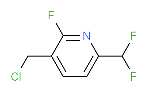AM82252 | 1805006-36-3 | 3-(Chloromethyl)-6-(difluoromethyl)-2-fluoropyridine