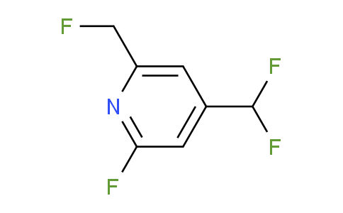 4-(Difluoromethyl)-2-fluoro-6-(fluoromethyl)pyridine
