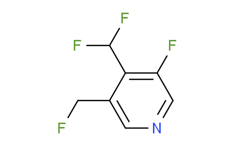 4-(Difluoromethyl)-3-fluoro-5-(fluoromethyl)pyridine