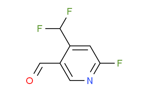 AM82278 | 1805306-89-1 | 4-(Difluoromethyl)-2-fluoropyridine-5-carboxaldehyde