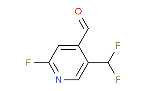 AM82286 | 1804705-44-9 | 5-(Difluoromethyl)-2-fluoropyridine-4-carboxaldehyde