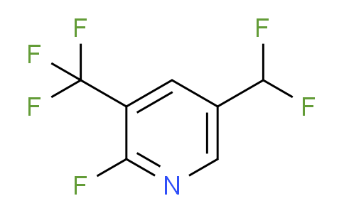 5-(Difluoromethyl)-2-fluoro-3-(trifluoromethyl)pyridine