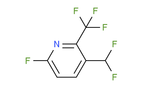 3-(Difluoromethyl)-6-fluoro-2-(trifluoromethyl)pyridine