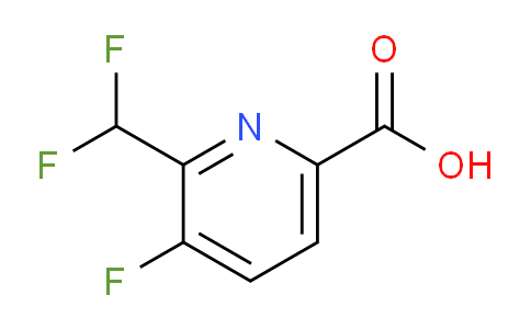 2-(Difluoromethyl)-3-fluoropyridine-6-carboxylic acid