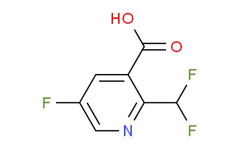 2-(Difluoromethyl)-5-fluoropyridine-3-carboxylic acid