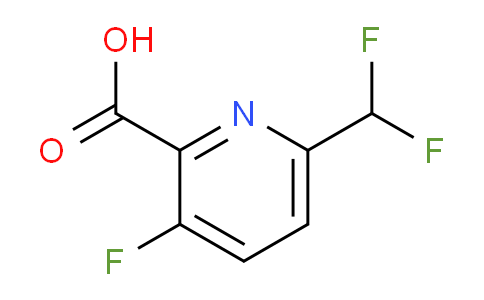 AM82293 | 1805225-33-5 | 6-(Difluoromethyl)-3-fluoropyridine-2-carboxylic acid