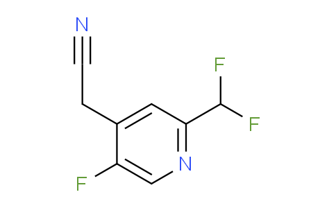 2-(Difluoromethyl)-5-fluoropyridine-4-acetonitrile