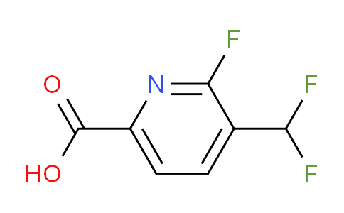 AM82299 | 1805306-23-3 | 3-(Difluoromethyl)-2-fluoropyridine-6-carboxylic acid