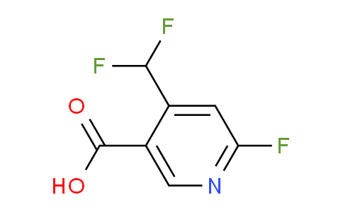 AM82303 | 1805306-25-5 | 4-(Difluoromethyl)-2-fluoropyridine-5-carboxylic acid
