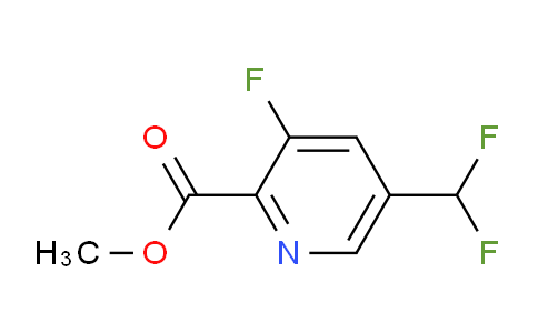 AM82311 | 1805006-85-2 | Methyl 5-(difluoromethyl)-3-fluoropyridine-2-carboxylate