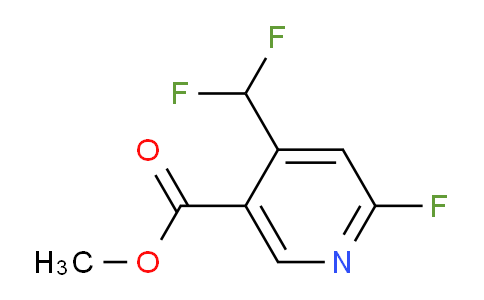 AM82312 | 1805316-69-1 | Methyl 4-(difluoromethyl)-2-fluoropyridine-5-carboxylate