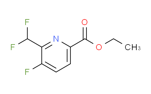 AM82318 | 1806770-15-9 | Ethyl 2-(difluoromethyl)-3-fluoropyridine-6-carboxylate
