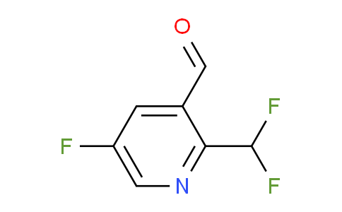 2-(Difluoromethyl)-5-fluoropyridine-3-carboxaldehyde