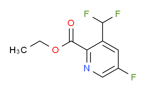 AM82331 | 1805306-39-1 | Ethyl 3-(difluoromethyl)-5-fluoropyridine-2-carboxylate