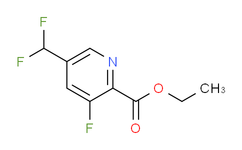AM82332 | 1805007-12-8 | Ethyl 5-(difluoromethyl)-3-fluoropyridine-2-carboxylate