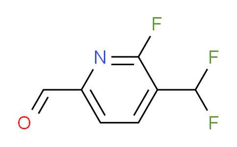 AM82334 | 1805306-81-3 | 3-(Difluoromethyl)-2-fluoropyridine-6-carboxaldehyde