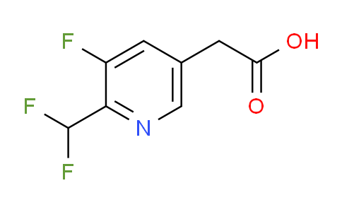 2-(Difluoromethyl)-3-fluoropyridine-5-acetic acid