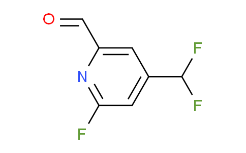 4-(Difluoromethyl)-2-fluoropyridine-6-carboxaldehyde