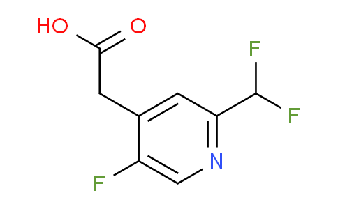2-(Difluoromethyl)-5-fluoropyridine-4-acetic acid