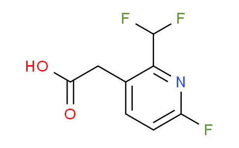 AM82343 | 1804756-96-4 | 2-(Difluoromethyl)-6-fluoropyridine-3-acetic acid