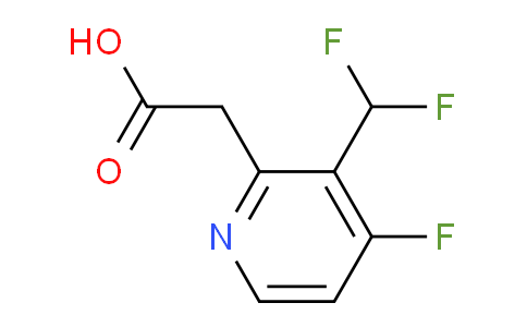 3-(Difluoromethyl)-4-fluoropyridine-2-acetic acid