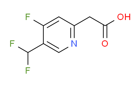 AM82349 | 1805317-97-8 | 5-(Difluoromethyl)-4-fluoropyridine-2-acetic acid