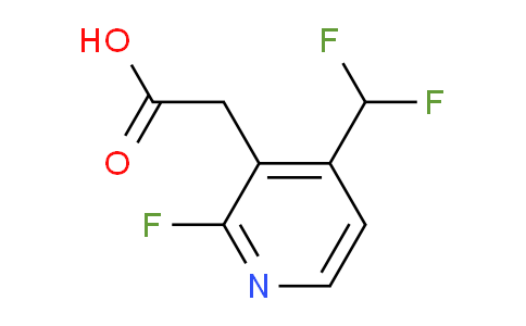 4-(Difluoromethyl)-2-fluoropyridine-3-acetic acid