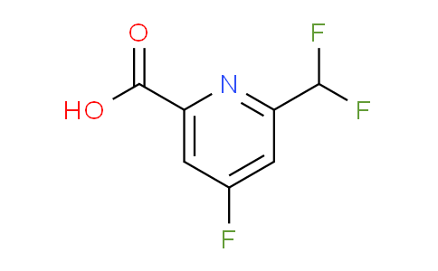 2-(Difluoromethyl)-4-fluoropyridine-6-carboxylic acid