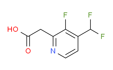 AM82357 | 1805318-10-8 | 4-(Difluoromethyl)-3-fluoropyridine-2-acetic acid
