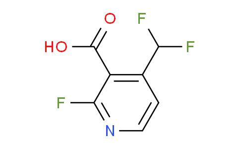 AM82359 | 1806756-77-3 | 4-(Difluoromethyl)-2-fluoropyridine-3-carboxylic acid