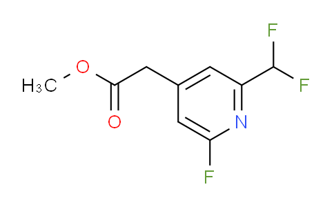 AM82363 | 1805318-30-2 | Methyl 2-(difluoromethyl)-6-fluoropyridine-4-acetate