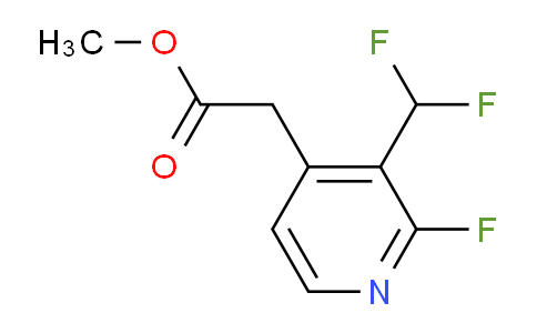 AM82364 | 1805307-04-3 | Methyl 3-(difluoromethyl)-2-fluoropyridine-4-acetate