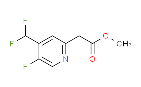 AM82370 | 1806757-44-7 | Methyl 4-(difluoromethyl)-5-fluoropyridine-2-acetate