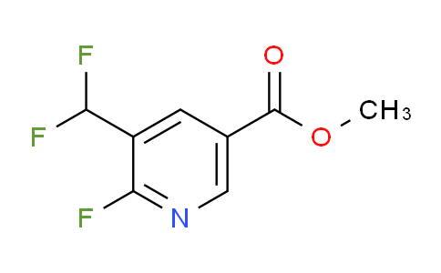AM82372 | 1805306-28-8 | Methyl 3-(difluoromethyl)-2-fluoropyridine-5-carboxylate