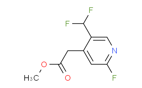 AM82374 | 1805307-73-6 | Methyl 5-(difluoromethyl)-2-fluoropyridine-4-acetate