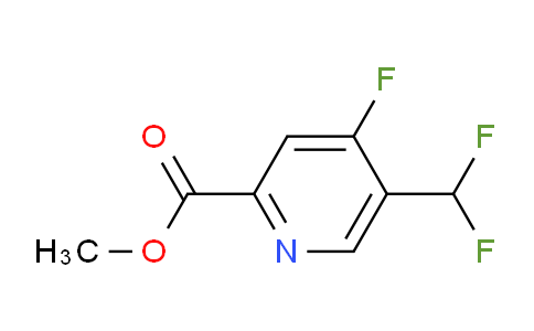 AM82375 | 1803666-19-4 | Methyl 5-(difluoromethyl)-4-fluoropyridine-2-carboxylate