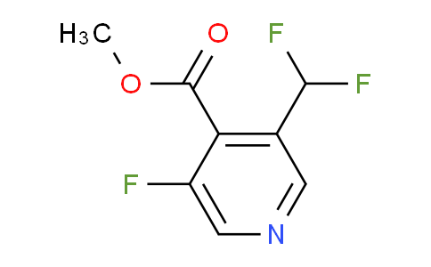 AM82376 | 1804705-51-8 | Methyl 3-(difluoromethyl)-5-fluoropyridine-4-carboxylate