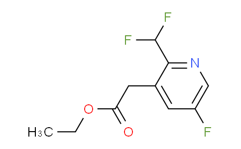 AM82379 | 1805307-80-5 | Ethyl 2-(difluoromethyl)-5-fluoropyridine-3-acetate