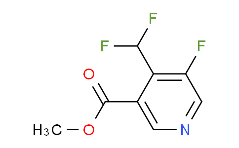 AM82383 | 1805307-38-3 | Methyl 4-(difluoromethyl)-3-fluoropyridine-5-carboxylate