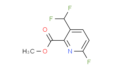 AM82386 | 1805316-88-4 | Methyl 3-(difluoromethyl)-6-fluoropyridine-2-carboxylate