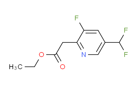 AM82390 | 1805226-17-8 | Ethyl 5-(difluoromethyl)-3-fluoropyridine-2-acetate