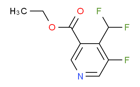 AM82408 | 1805306-51-7 | Ethyl 4-(difluoromethyl)-3-fluoropyridine-5-carboxylate