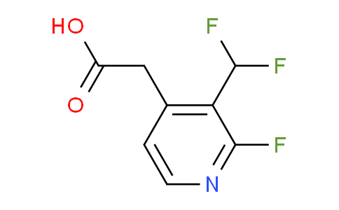 AM82423 | 1805306-74-4 | 3-(Difluoromethyl)-2-fluoropyridine-4-acetic acid